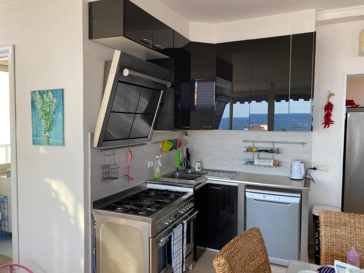Beach Penthouse Marisol 2Floors, Central Letojanni Exteriör bild